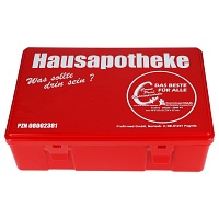 Count Price klick Hausapotheke rot leer