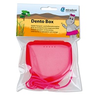 MIRADENT Zahnspangenbox Dento Box I pink