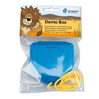 MIRADENT Zahnspangenbox Dento Box I blau
