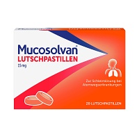 Mucosolvan® Lutschpastillen, Hustenlöser Ambroxol