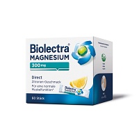 Biolectra Magnesium 300 mg Direct Zitrone vegan & zuckerfrei