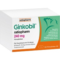 Ginkobil ratiopharm 240mg mit Ginkgo biloba
