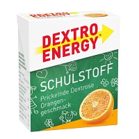 DEXTRO ENERGY Schulstoff Orange Täfelchen