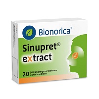 Sinupret® eXtract löst den Schleim, öffnet die Nase, befreit den Kopf 