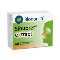 Sinupret® eXtract löst den Schleim, öffnet die Nase, befreit den Kopf 