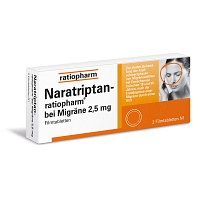 NARATRIPTAN-ratiopharm bei Migräne Filmtabletten
