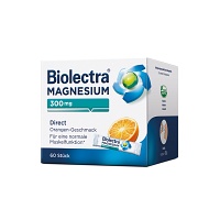 Biolectra Magnesium 300 mg Direct Orange vegan & zuckerfrei