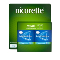 nicorette Lutschtablette freshmint 2 mg Nikotin 
