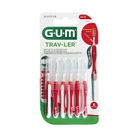 GUM® TRAV-LER® 0,8 mm rot (Kerze) 