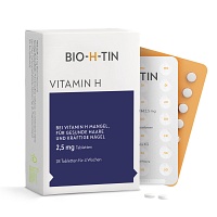 BIO-H-TIN Vitamin H 2,5 mg für 4 Wochen Tabletten