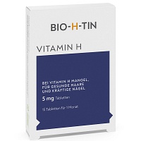 BIO-H-TIN Vitamin H 5 mg für 1 Monat Tabletten