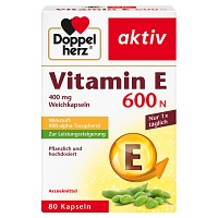 DOPPELHERZ Vitamin E 600 N Weichkapseln
