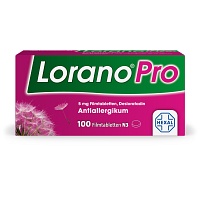 Lorano®Pro bei Allergie – Für alle Heuschnupfen-Symptome