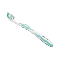 MIRADENT Carebrush Zahnbürste weiß/grün