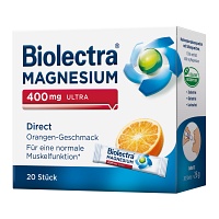 Biolectra Magnesium 400 mg Direct Orange hochdosiert & vegan