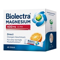 Biolectra Magnesium 400 mg Direct Orange hochdosiert & vegan