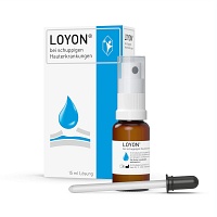 LOYON bei Schuppenflechte, Milchschorf und Kopfgneis 15ml Lösung