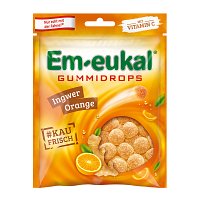 EM-EUKAL Gummidrops Ingwer-Orange zuckerhaltig
