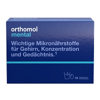 Orthomol Mental Granulat/Kapseln 15er-Packung