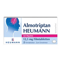 Almotriptan HEUMANN bei Migräne 12,5 mg Filmtabletten
