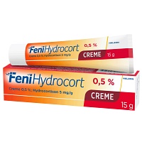 FeniHydrocort Creme 0,5 %, Hydrocortison 5 mg/g