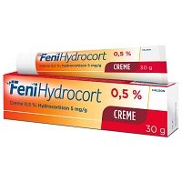 FeniHydrocort Creme 0,5 %, Hydrocortison 5 mg/g