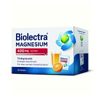 Biolectra Magnesium 400 mg Trinkgranulat hochdosiert & vegan