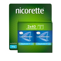 nicorette Lutschtablette freshmint 4 mg Nikotin 