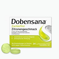 Dobensana® Zuckerfrei Halstabletten Zitronengeschmack - Linderung bei ersten Halsschmerzen