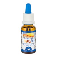Dr. Jacob\'s Vitamin D3K2 Öl 800 IE/20 mcg D3+K2 640 Tropfen