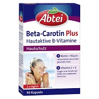 Abtei Beta-Carotin Plus Hautaktive B-Vitamine Kapseln