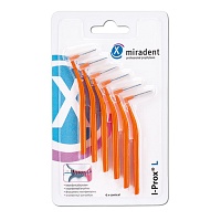 MIRADENT Interdentalbürste I-Prox L 0,8 mm orange
