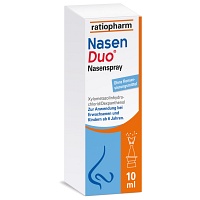 NASENDUO Nasenspray - 10ml - Auge, Nase & Ohr