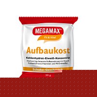 MEGAMAX AUFBAUKOST SCHOKO 30 G - Aufbaunahrung