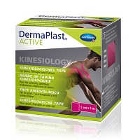 DERMAPLAST Active Kinesiology Tape 5 cmx5 m pink
