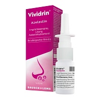 Vividrin Azelastin Nasenspray bei Heuschnupfen und Allergien