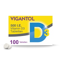 Vigantol 500 I.E. zur Vorbeugung eines Vitamin-D-Mangels
