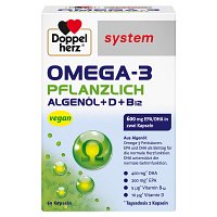 DOPPELHERZ Omega-3 pflanzlich system Kapseln