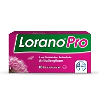 Lorano®Pro bei Allergie – Für alle Heuschnupfen-Symptome
