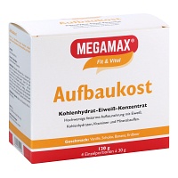 MEGAMAX AUFBAUKOST 4 SORTE 4X30 G - Aufbaunahrung