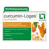 curcumin-Loges plus Boswellia: Kurkuma-Kapseln plus Weihrauch