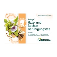 SIDROGA Hals- und Rachen-Beruhigungstee Filterbtl.