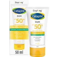 CETAPHIL SUN Sensitive Gel-Fluid SPF50+ Sonnenschutz Gesicht