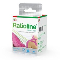 RATIOLINE Sport-Tape 5 cmx5 m pink