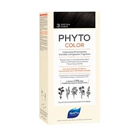 PHYTOCOLOR 3 DUNKELBRAUN Pflanzliche Haarcoloration
