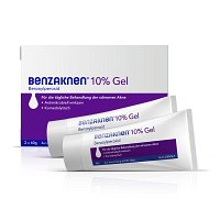 Benzaknen 10 % Gel bei mittelschwerer bis schwerer Akne