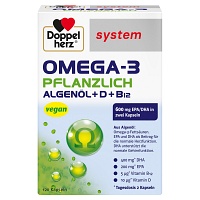 DOPPELHERZ Omega-3 pflanzlich system Kapseln