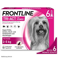 FRONTLINE TRI-ACT XS (2-5 kg) 6 ST