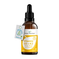 Vitamin D3 1000 I.E. + Vitamin K2 (MK-7) 20 μg Tropfen hochdosiert + MCT Öl