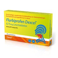 Flurbiprofen Dexcel® 8,75mg Lutschtabletten bei Halsschmerzen